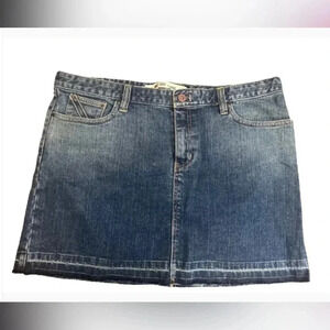 GAP JEANS BLUE DENIM MINI SKIRT